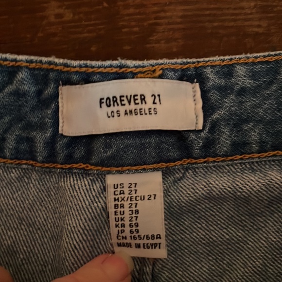 Forever 21 High Rise Jeans Size 27 - Picture 4 of 7